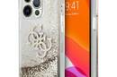 Guess Liquid Glitter 4G Big Logo - Etui iPhone 13 Pro Max (z - zdjęcie 1