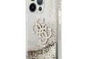 Guess Liquid Glitter 4G Big Logo - Etui iPhone 13 Pro Max (z - zdjęcie 2