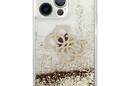 Guess Liquid Glitter 4G Big Logo - Etui iPhone 13 Pro Max (z - zdjęcie 3