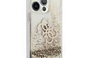 Guess Liquid Glitter 4G Big Logo - Etui iPhone 13 Pro Max (z - zdjęcie 4