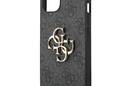 Guess 4G Big Metal Logo - Etui iPhone 13 (szary) - zdjęcie 6