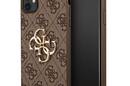 Guess 4G Big Metal Logo - Etui iPhone 11 (br - zdjęcie 1