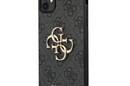 Guess 4G Big Metal Logo - Etui iPhone 11 (szary) - zdjęcie 2