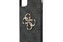 Guess 4G Big Metal Logo - Etui iPhone 11 (szary) - zdjęcie 6