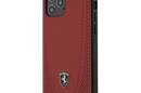 FERRARI Off Track Perforated - Etui iPhone 12 / iPhone 12 Pro (czerwony) - zdjęcie 1