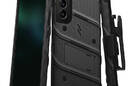 ZIZO BOLT Series - Pancerne etui Samsung Galaxy S22+ ze szkłem 9H na ekran + uchwyt z podstawkš (czarny) - zdjęcie 1