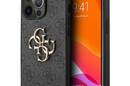Guess 4G Big Metal Logo - Etui iPhone 13 Pro Max (szary) - zdjęcie 1