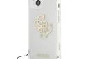Guess 4G Big Logo Charm Gold- Etui iPhone 13 mini (z - zdjęcie 2