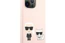 Karl Lagerfeld Slilicone Karl & Choupette - Etui iPhone 13 Pro (r - zdjęcie 4