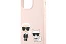 Karl Lagerfeld Slilicone Karl & Choupette - Etui iPhone 13 Pro (r - zdjęcie 6