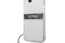 Guess 4G Stripe Grey Charm - Etui iPhone 13 mini (przezroczysty) - zdjęcie 2
