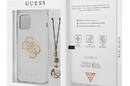 Guess 4G Big Logo Charm Gold- Etui iPhone 13 mini (z - zdjęcie 8