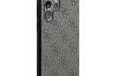 Guess 4G Metal Gold Logo - Etui Samsung Galaxy S22 Ultra (szary) - zdjęcie 3