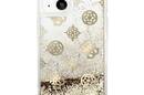 Guess Peony Liquid Glitter - Etui iPhone 13 mini (z - zdjęcie 3