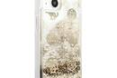 Guess Peony Liquid Glitter - Etui iPhone 13 mini (z - zdjęcie 4