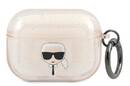 Karl Lagerfeld Karl Head Glitter - Etui Airpods Pro (z - zdjęcie 1