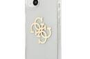 Guess Glitter 4G Big Logo - Etui iPhone 13 mini (przezroczysty) - zdjęcie 2