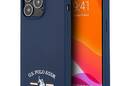 US Polo Assn Silicone Logo - Etui iPhone 13 Pro Max (granatowy) - zdjęcie 1