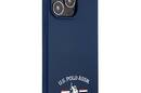 US Polo Assn Silicone Logo - Etui iPhone 13 Pro Max (granatowy) - zdjęcie 4