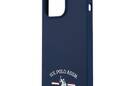 US Polo Assn Silicone Logo - Etui iPhone 13 Pro Max (granatowy) - zdjęcie 6