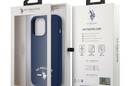 US Polo Assn Silicone Logo - Etui iPhone 13 Pro Max (granatowy) - zdjęcie 8