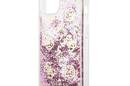 Guess Peony Liquid Glitter - Etui iPhone 13 mini (r - zdjęcie 6