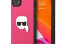 Karl Lagerfeld PU Leather Karl's Head Metal - Etui iPhone 13 mini (r - zdjęcie 1