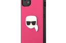 Karl Lagerfeld PU Leather Karl's Head Metal - Etui iPhone 13 mini (r - zdjęcie 2