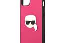 Karl Lagerfeld PU Leather Karl's Head Metal - Etui iPhone 13 mini (r - zdjęcie 6