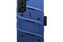 ZIZO BOLT Series - Pancerne etui Samsung Galaxy S22+ ze szkłem 9H na ekran + uchwyt z podstawkš (niebieski) - zdjęcie 2