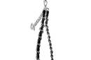 Guess Phone Strap Chain Metal Logo Charms  - zdjęcie 1