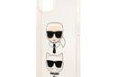 Karl Lagerfeld Glitter Karl & Choupette Head - Etui iPhone 13 mini (z - zdjęcie 6