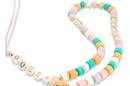 Guess Phone Strap Beads Heishi - Zawieszka do telefonu 25 cm (Flower Pink) - zdjęcie 1