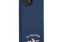 US Polo Assn Silicone Logo - Etui iPhone 13 mini (granatowy) - zdjęcie 4