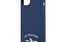 US Polo Assn Silicone Logo - Etui iPhone 13 mini (granatowy) - zdjęcie 6