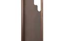 Guess 4G Metal Gold Logo - Etui Samsung Galaxy S22 Ultra (bršzowy) - zdjęcie 4