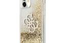 Guess Liquid Glitter 4G Big Logo - Etui iPhone 11 (z - zdjęcie 2