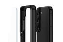 Crong Hybrid Clear Cover - Etui Samsung Galaxy S22+ (czarny) - zdjęcie 3