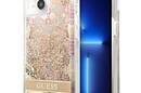 Guess Liquid Glitter Paisley - Etui iPhone 13 mini (z - zdjęcie 1