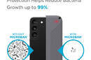 Speck Presidio2 Grip - Etui Samsung Galaxy S22+ z powłokš MICROBAN (Graphite Grey/Black) - zdjęcie 10