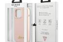Guess Silicone Script MagSafe - Etui iPhone 13 Pro Max (r - zdjęcie 7