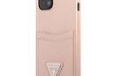 Guess Saffiano Double Card Triangle - Etui iPhone 13 (r - zdjęcie 2