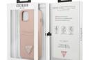 Guess Saffiano Double Card Triangle - Etui iPhone 13 (r - zdjęcie 8