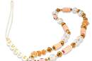Guess Phone Strap Beads Bohemia - Zawieszka do telefonu 25 cm (Brown) - zdjęcie 1