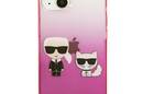 Karl Lagerfeld Gradient Ikonik Karl & Choupette - Etui iPhone 13 mini (r - zdjęcie 3