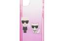 Karl Lagerfeld Gradient Ikonik Karl & Choupette - Etui iPhone 13 mini (r - zdjęcie 6