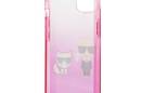 Karl Lagerfeld Gradient Ikonik Karl & Choupette - Etui iPhone 13 mini (r - zdjęcie 7