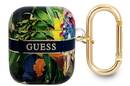Guess Flower - Etui Airpods 1/2 gen (Blue) - zdjęcie 1