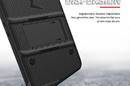 Zizo Bolt Cover - Pancerne etui Samsung Galaxy S10 oraz podstawka & uchwyt do paska (Black/Black) - zdjęcie 9