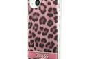 Guess Leopard Electro Stripe - Etui iPhone 13 mini (Pink) - zdjęcie 2